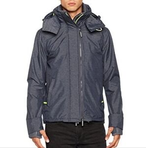 Superdry Pop Zip Hooded Technical Windcheater Size: Small Like New!